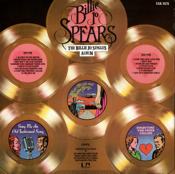 Billie Jo Spears : The Billie Jo Singles Album (LP, Album, Comp)