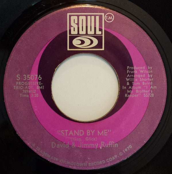 The Ruffin Brothers : Stand By Me (7", Single)