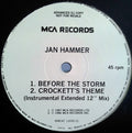 Jan Hammer : The Runner (Marathon Mix) (12", Promo)