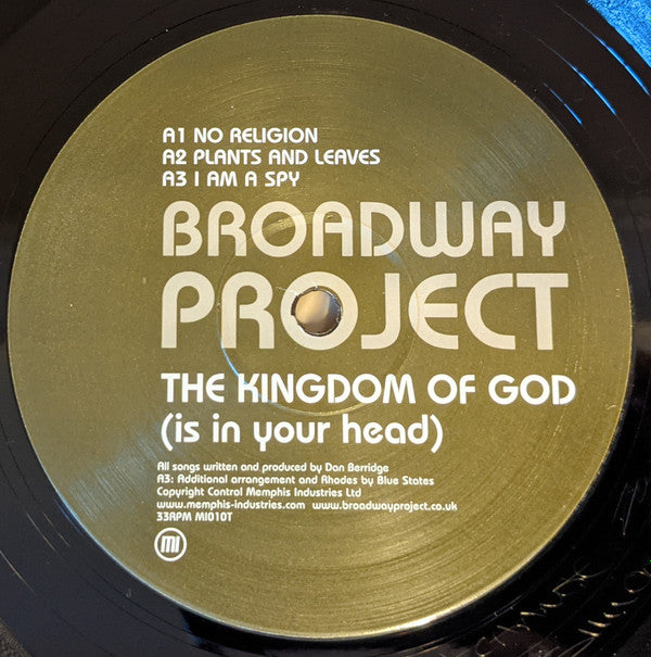 Broadway Project : The Kingdom Of God (Is In Your Head) (12", EP)