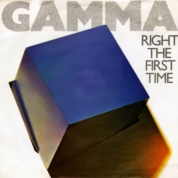 Gamma (5) : Right The First Time (7", Single)
