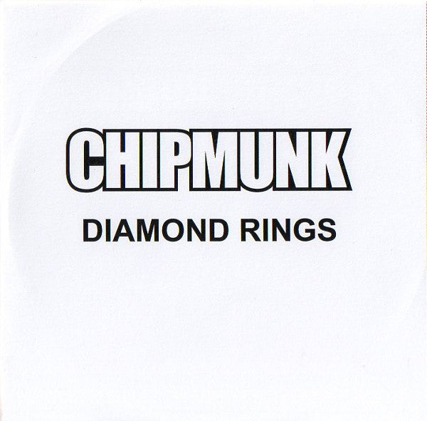 Chipmunk : Diamond Rings (CDr, Single, Promo)