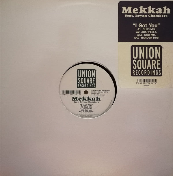 Mekkah Feat. Bryan Chambers : I Got You (12")