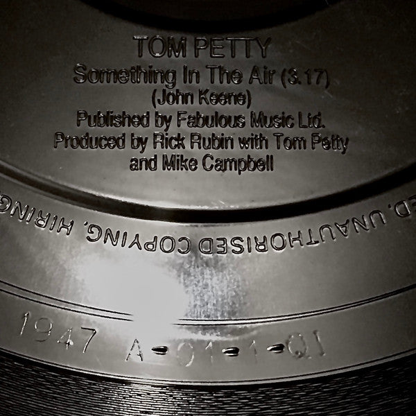 Tom Petty* : Something In The Air (7", Single, Jukebox)