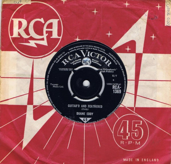 Duane Eddy : Guitar'd And Feathered (7", Single)