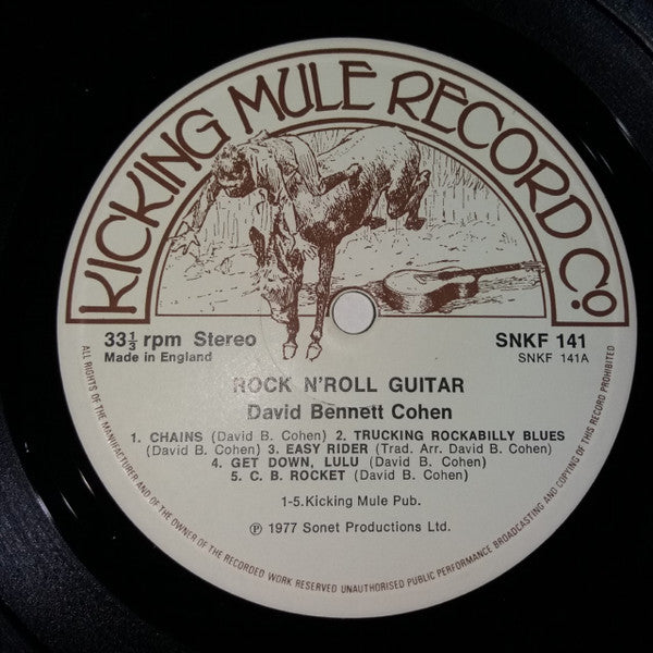David Cohen : Rock N' Roll Guitar (LP, Album)