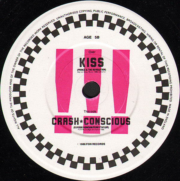 Age Of Chance : Kiss (7", Single, Pin)