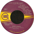 Rick James : Give It To Me Baby (7", Single)
