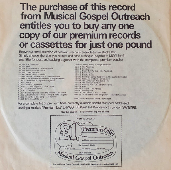 Achor : The Wine Of Lebanon (LP, Album)
