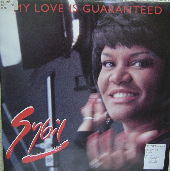 Sybil : My Love Is Guaranteed (12", Promo)