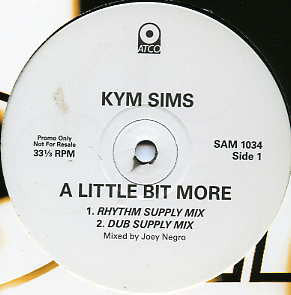 Kym Sims : A Little Bit More (12", Promo)