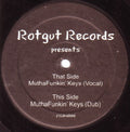 The MuthaFunkaz : MuthaFunkin' Keys (12")