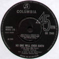 Frank Ifield : No One Will Ever Know (7")