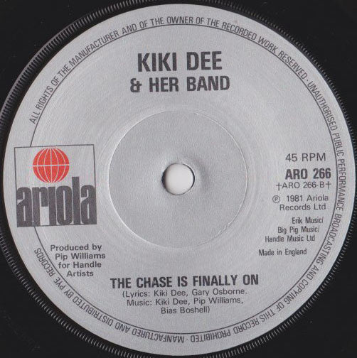 Kiki Dee : Midnight Flyer (7", Single)