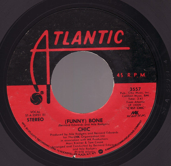 Chic : I Want Your Love / (Funny) Bone (7", Single, Styrene, PRC)