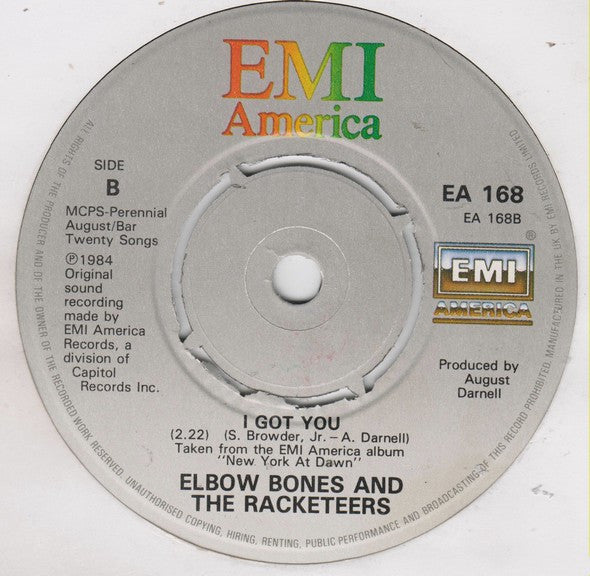 Elbow Bones And The Racketeers : Happy Birthday Baby (7")