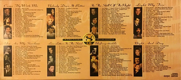 Various : The Stars Of Las Vegas (8xCD, Comp + Box)