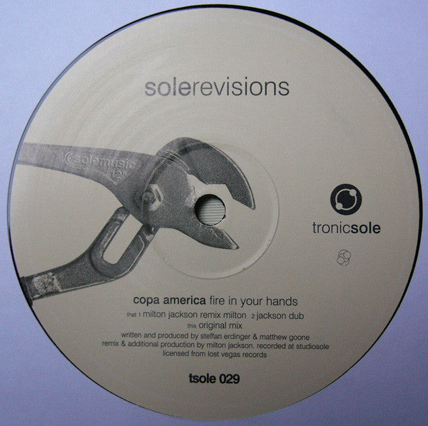 Copa America : Fire In Your Hands (12")