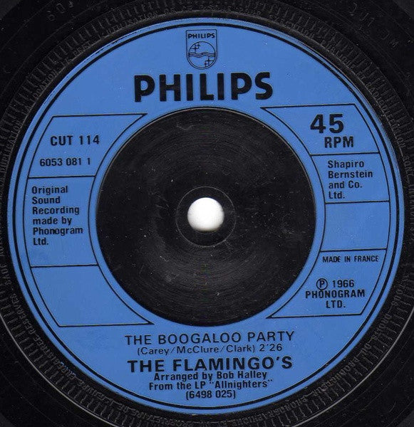 The Flamingos / Mitch Ryder : The Boogaloo Party / Jenny Take A Ride (7", Single)
