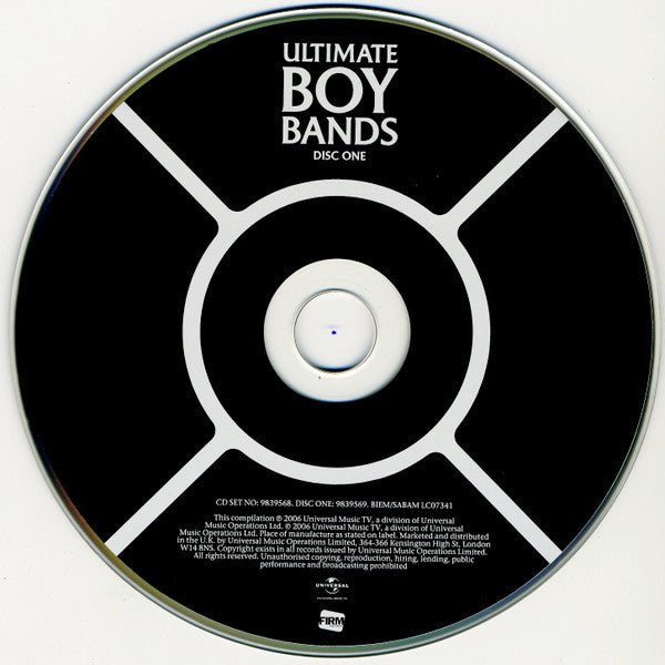 Various : Ultimate Boy Bands (2xCD, Comp)