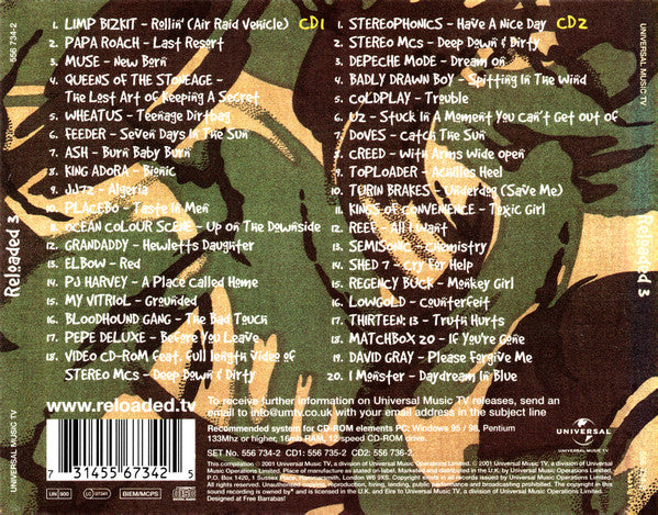 Various : Reloaded 3 (2xCD, Comp, Enh)