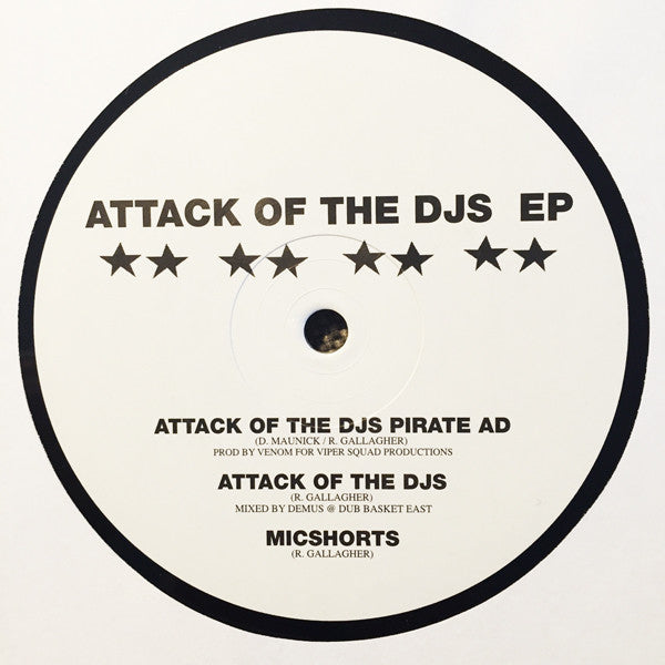 Earl Zinger : Attack Of The DJs EP (12", EP)