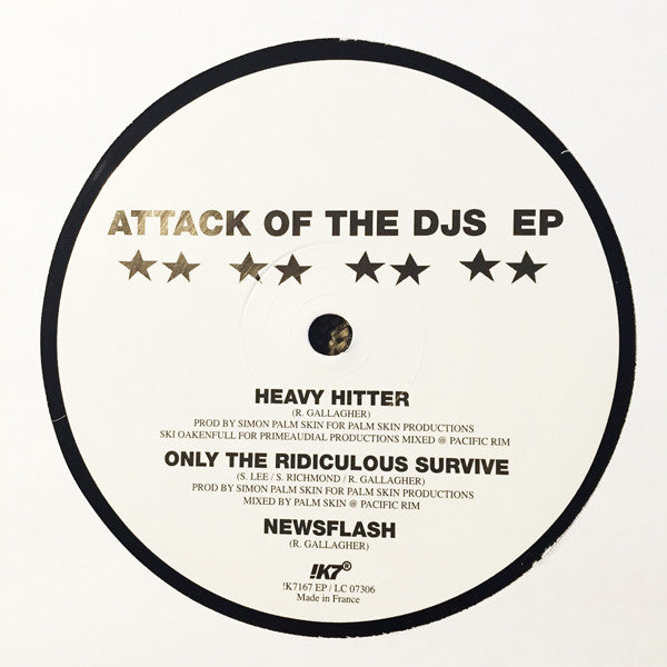 Earl Zinger : Attack Of The DJs EP (12", EP)