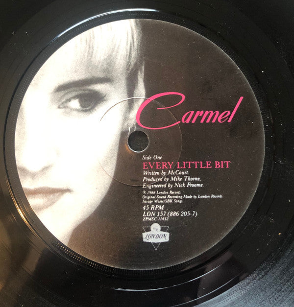 Carmel (2) : Every Little Bit (7", Single)