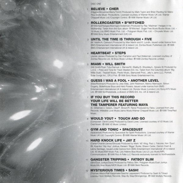 Various : Hits 99 (2xCD, Comp, M/Print)