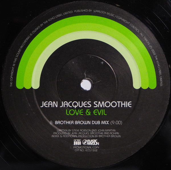 Jean Jacques Smoothie : Love & Evil (12", Promo)