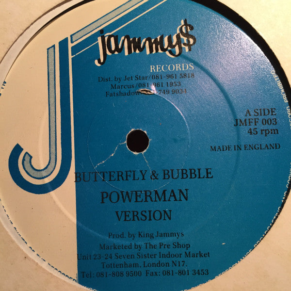 Powerman : Butterfly & Bubble (12")