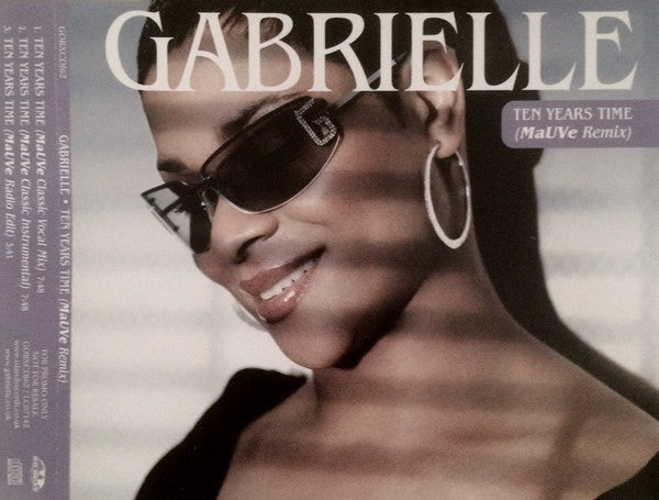 Gabrielle : Ten Years Time (MaUVe Remix) (CD, Single, Promo)