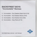 Backstreet Boys : Inconsolable Remixes (CDr, Single, Promo)