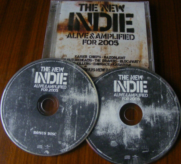 Various : The New Indie Alive & Amplified For 2005 (2xCD, Comp)