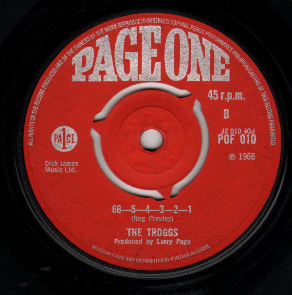 The Troggs : Any Way That You Want Me (7", Single, 3-P)