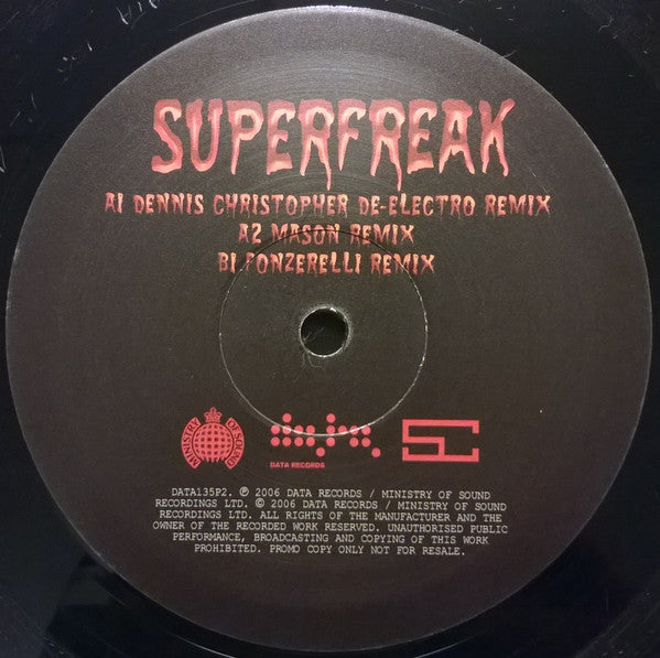 BeatFreakz : Superfreak (12", Promo)