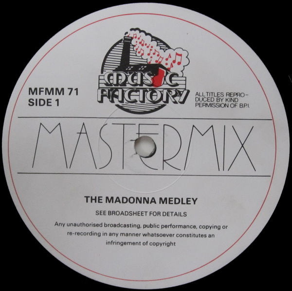 Various : Music Factory Mastermix - Issue No. 7 (2x12")