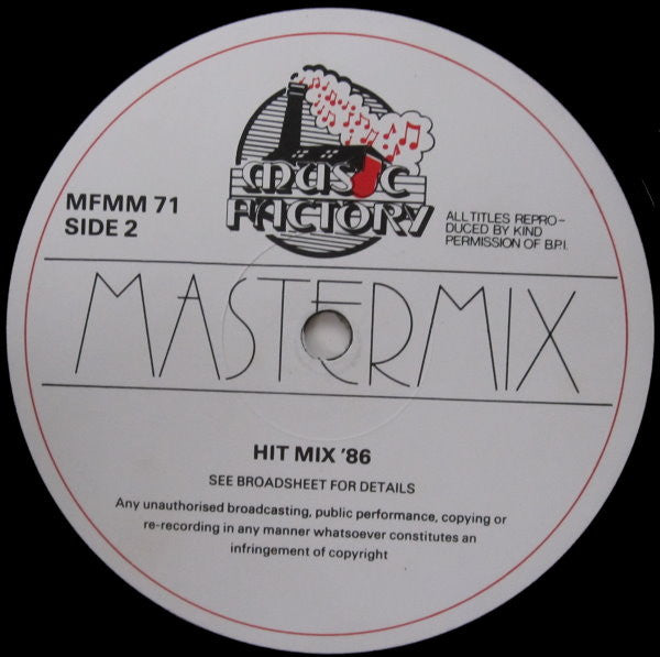 Various : Music Factory Mastermix - Issue No. 7 (2x12")