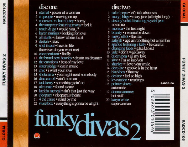 Various : Funky Divas 2 (2xCD, Comp)