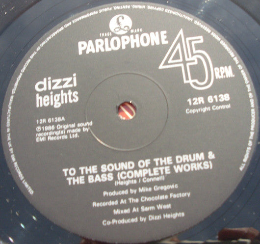 Dizzi Heights : To The Sound Of The Drum & The Bass (12", Single)