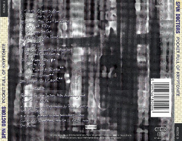 Spin Doctors : Pocket Full Of Kryptonite (CD, Album, RP)