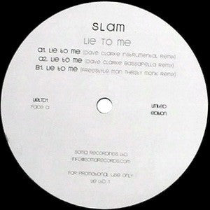 Slam : Lie To Me (12", Ltd, Promo)
