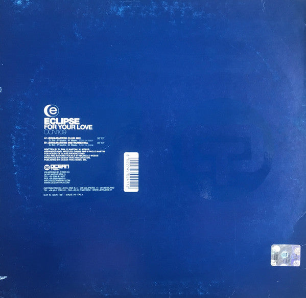 Eclipse : For Your Love (12")