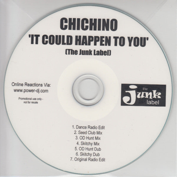 Chichino : It Could Happen To You (CDr, Single, Promo)