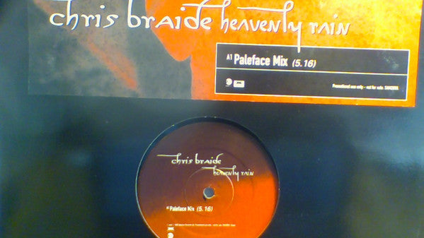Chris Braide : Heavenly Rain (12", S/Sided, Promo)