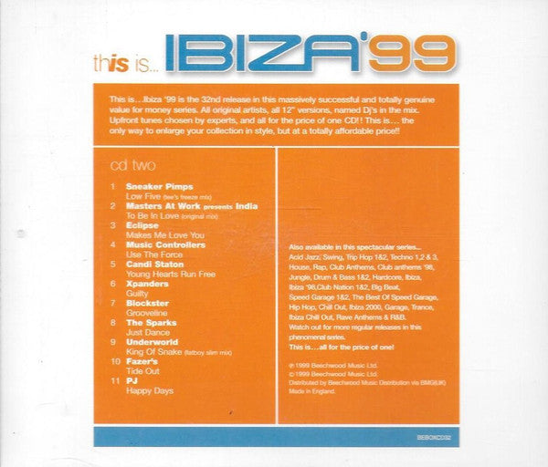 Various : This Is... Ibiza 99 (2xCD, Comp + CD, Mixed + Box)