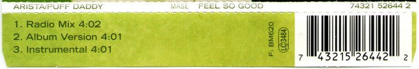 Mase : Feel So Good (CD, Single)