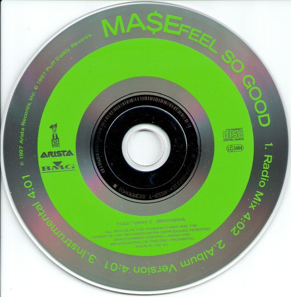 Mase : Feel So Good (CD, Single)
