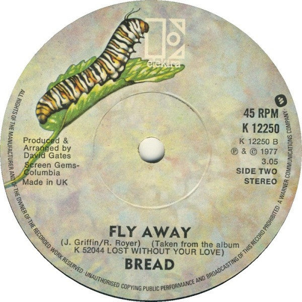 Bread : Hooked On You (7", Single)