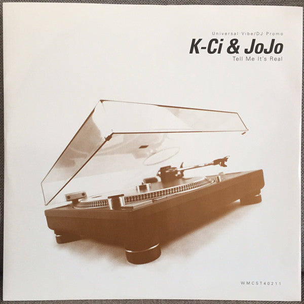 K-Ci & JoJo : Tell Me It's Real (12", Promo)